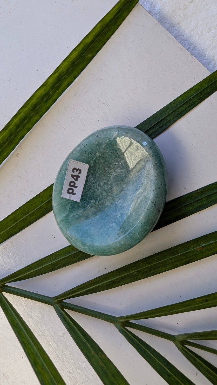 PP43 Amazonite Pierre de pouce