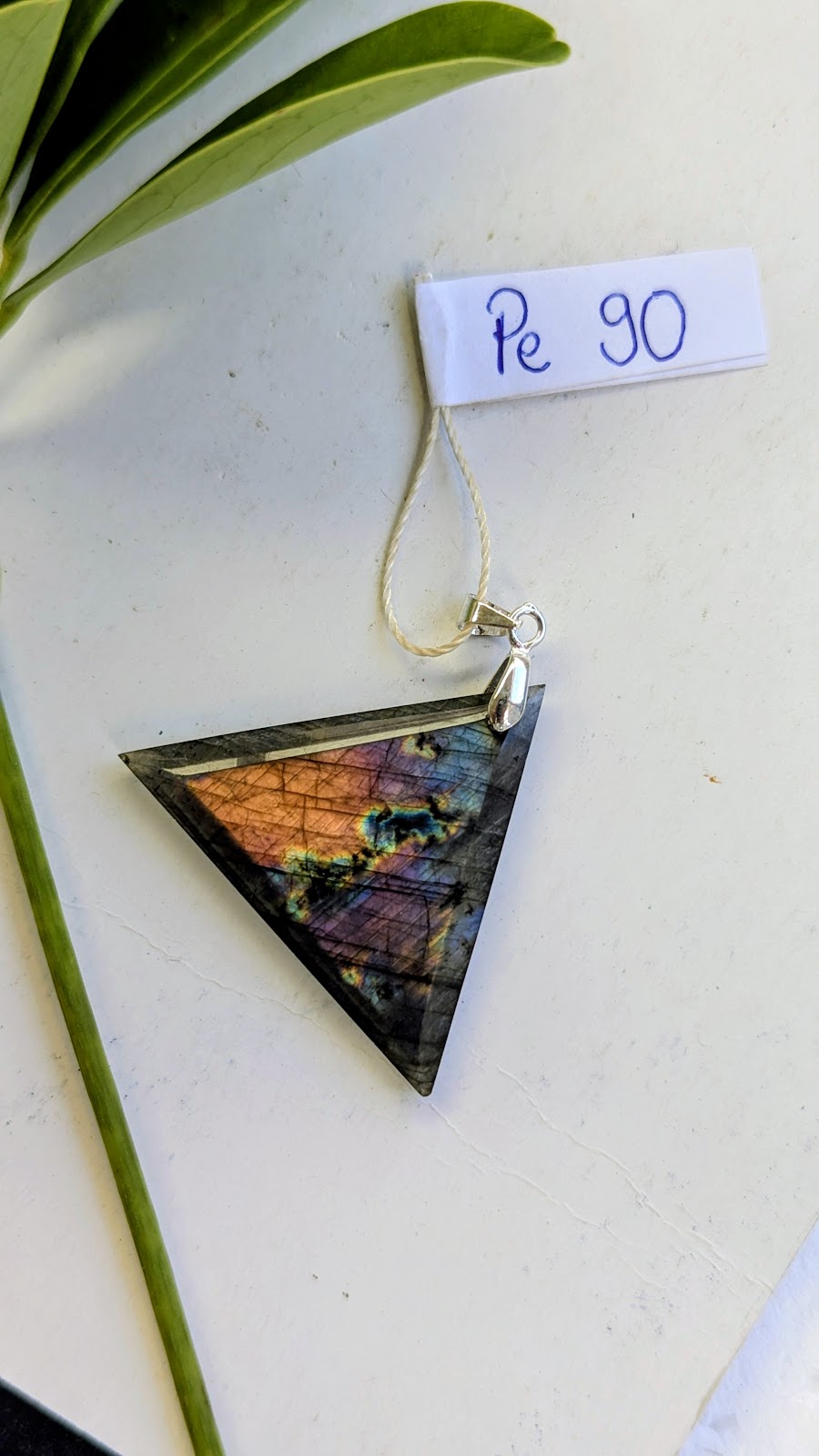 Pe 90 Labradorite Pendentif