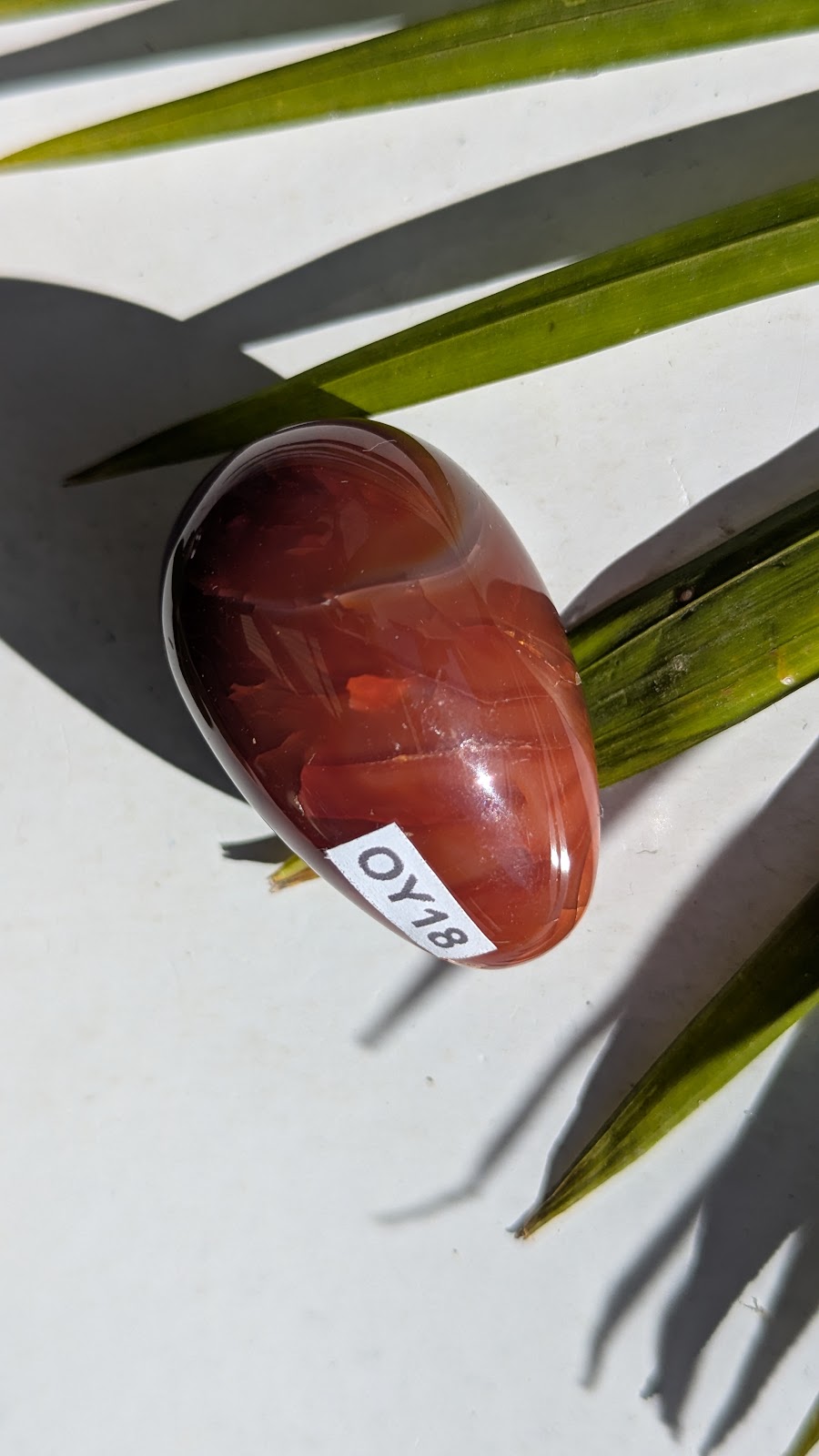 OY18 Cornaline Oeuf de Yoni