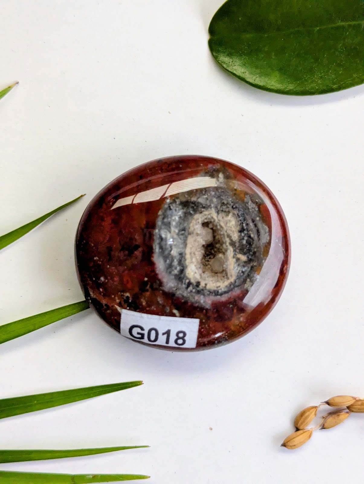 G018 Jaspe Rouge Galets