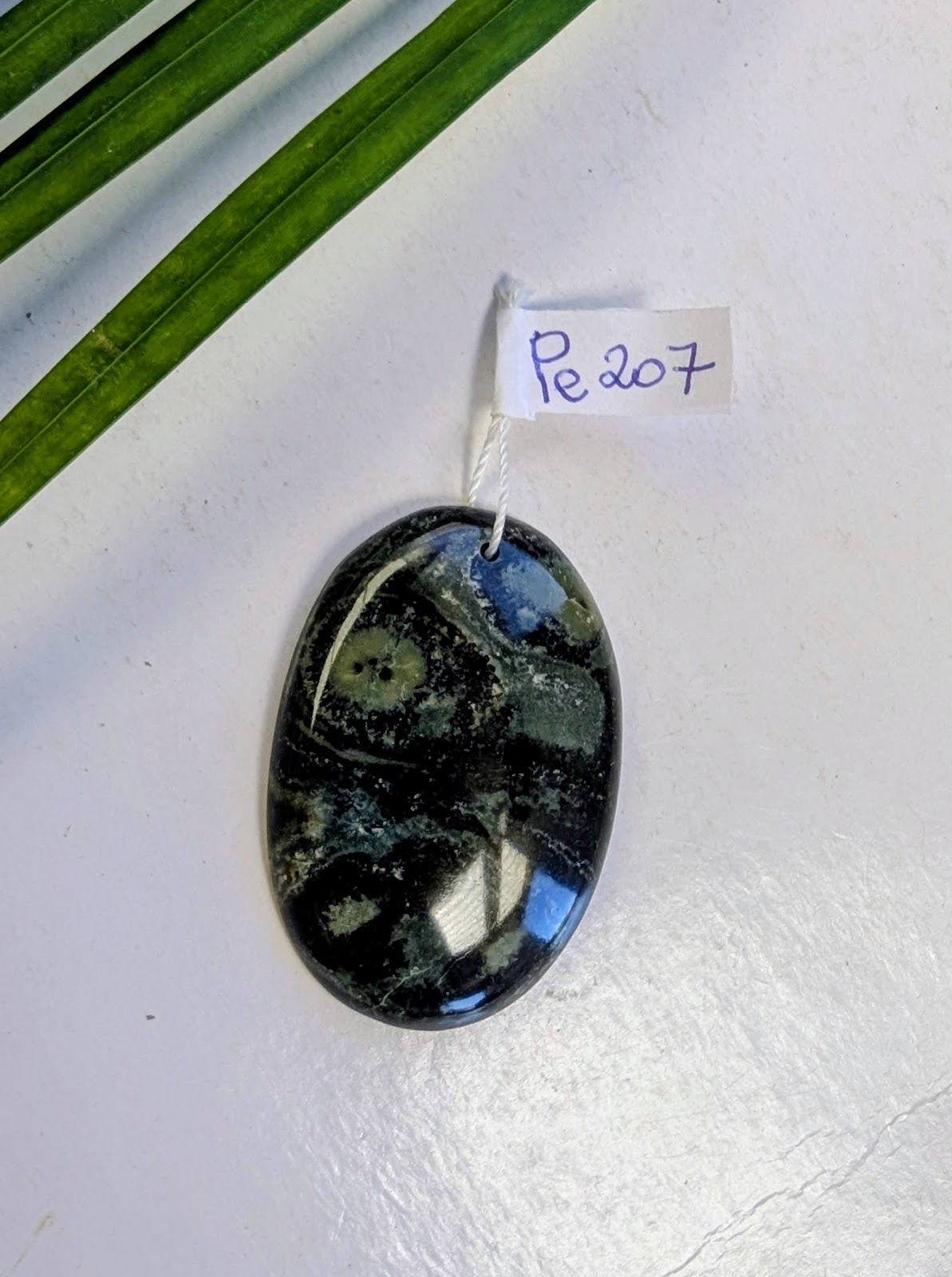 Pe 207 Jaspe kambamba pendentif