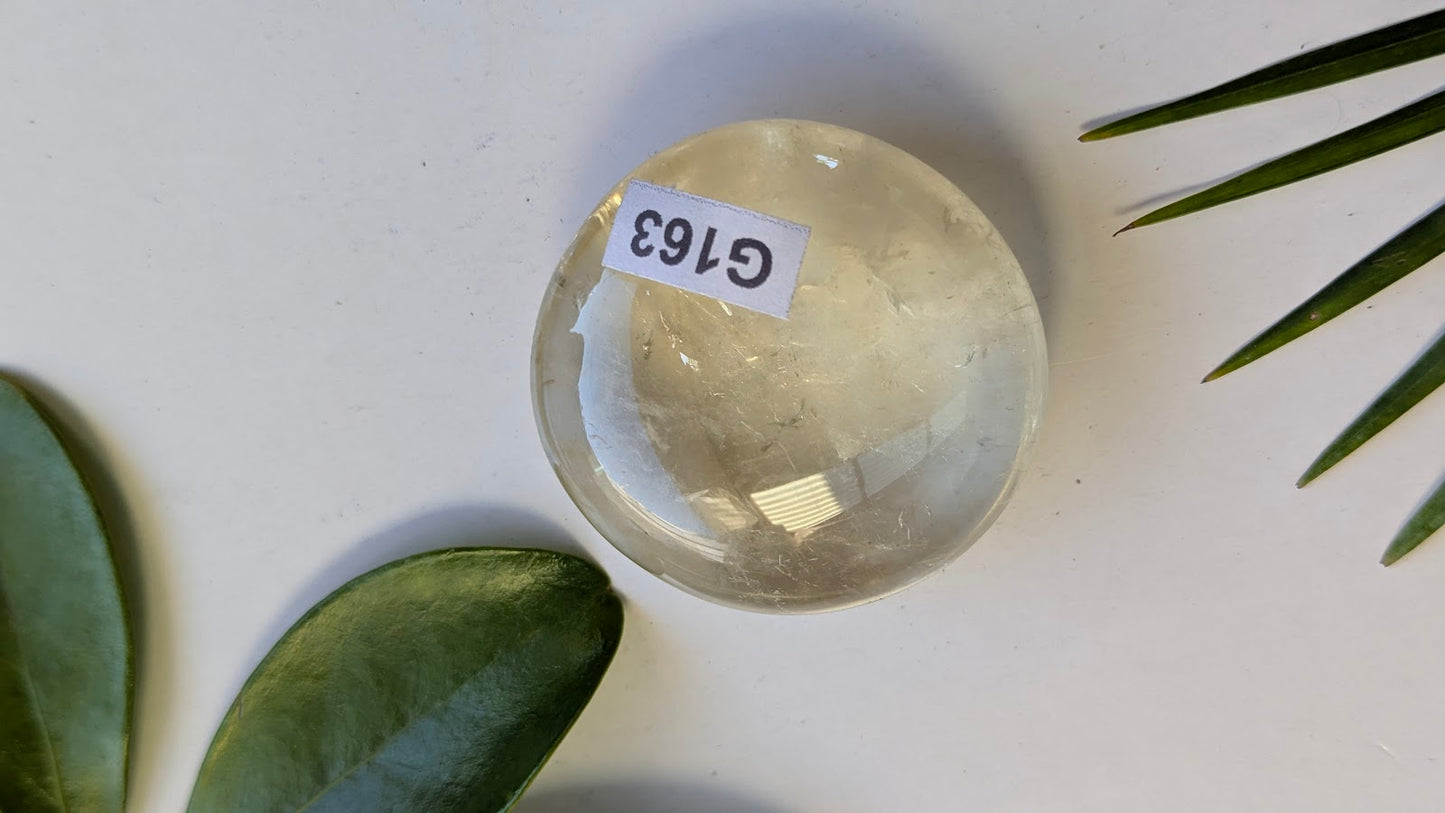 G163 Citrine Galet