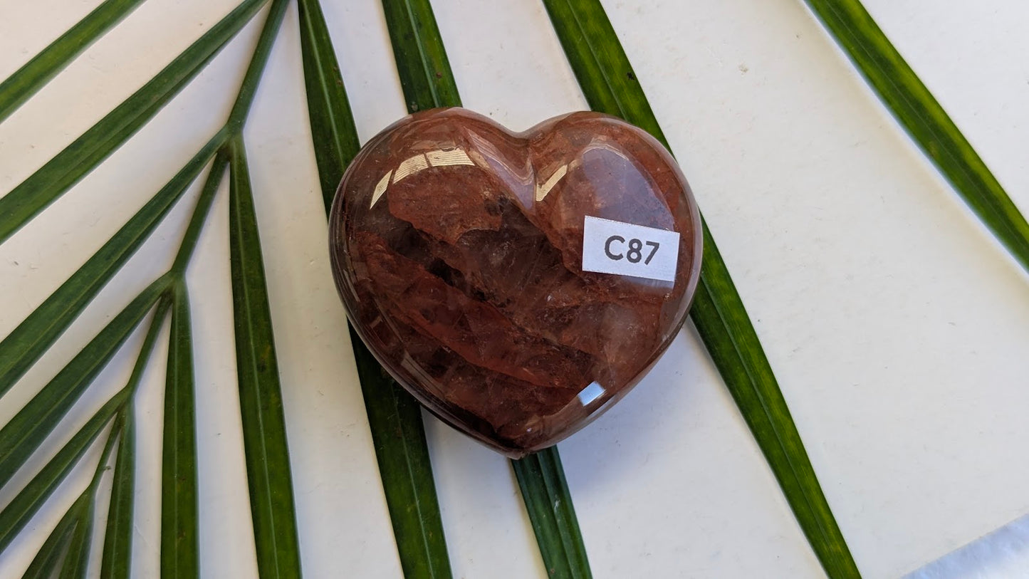 C87 Hematoide rouge Coeur