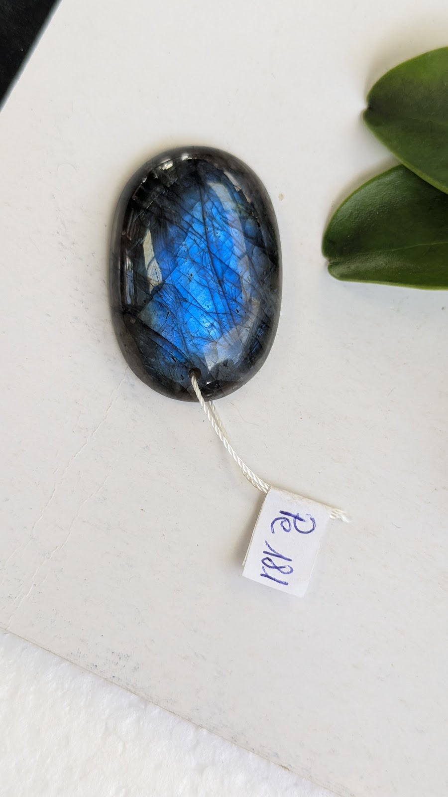 Pe181 Labradorite Pendentif