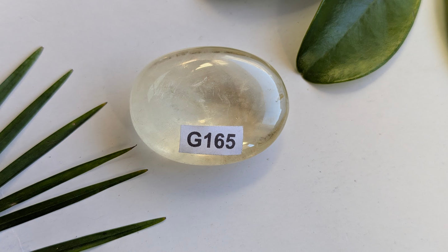 G165 Citrine Galet