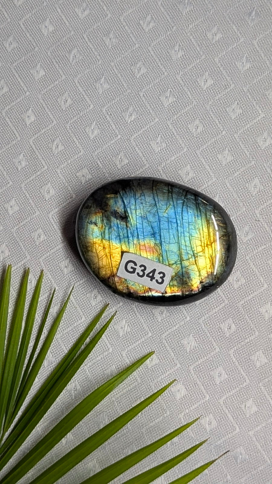 G343 Labradorite galet