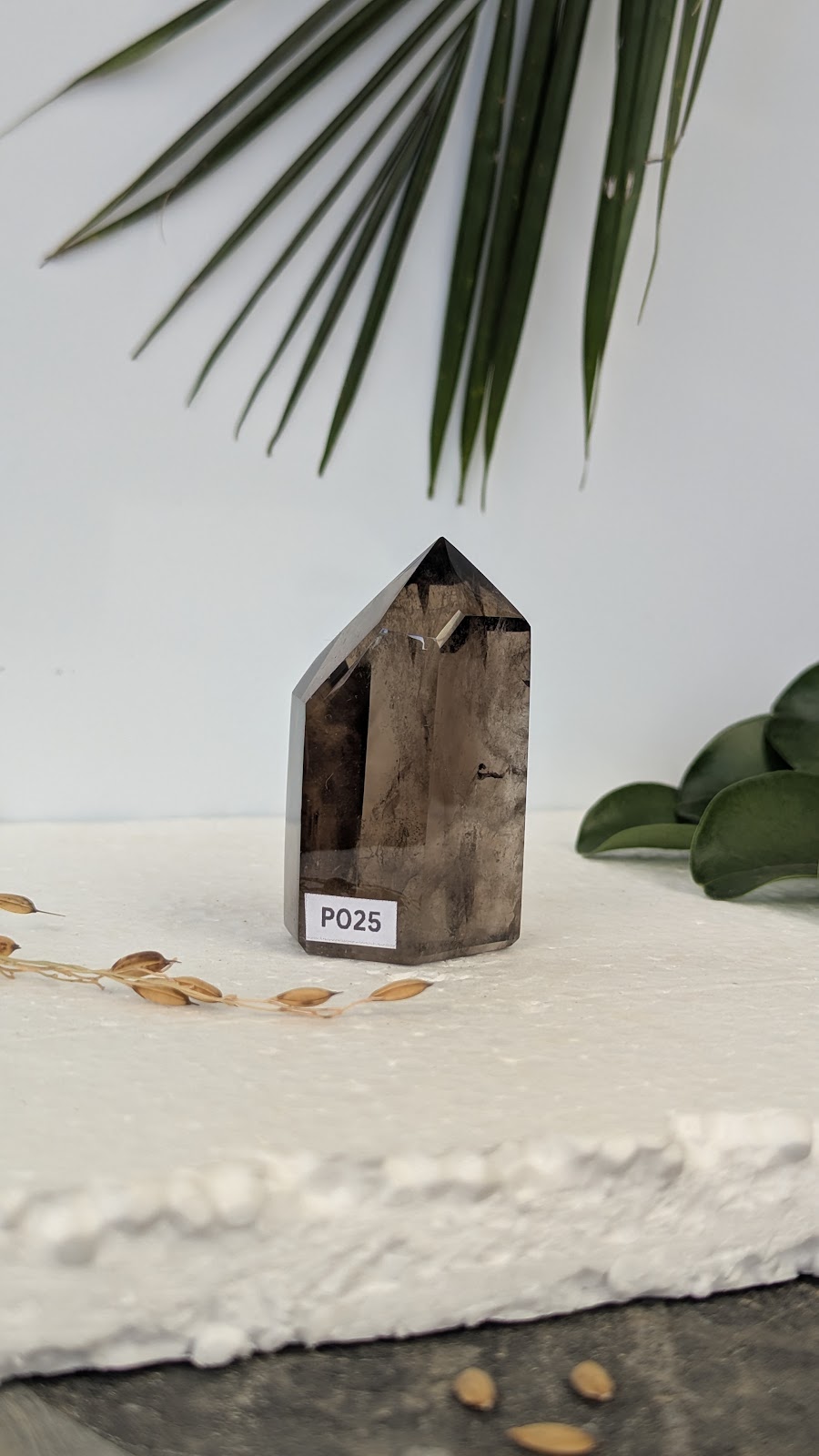 PO25 Quartz fumé Prisme