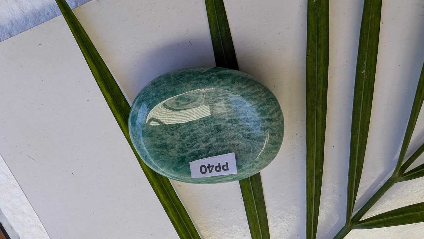 PP40 Amazonite Pierre de pouce