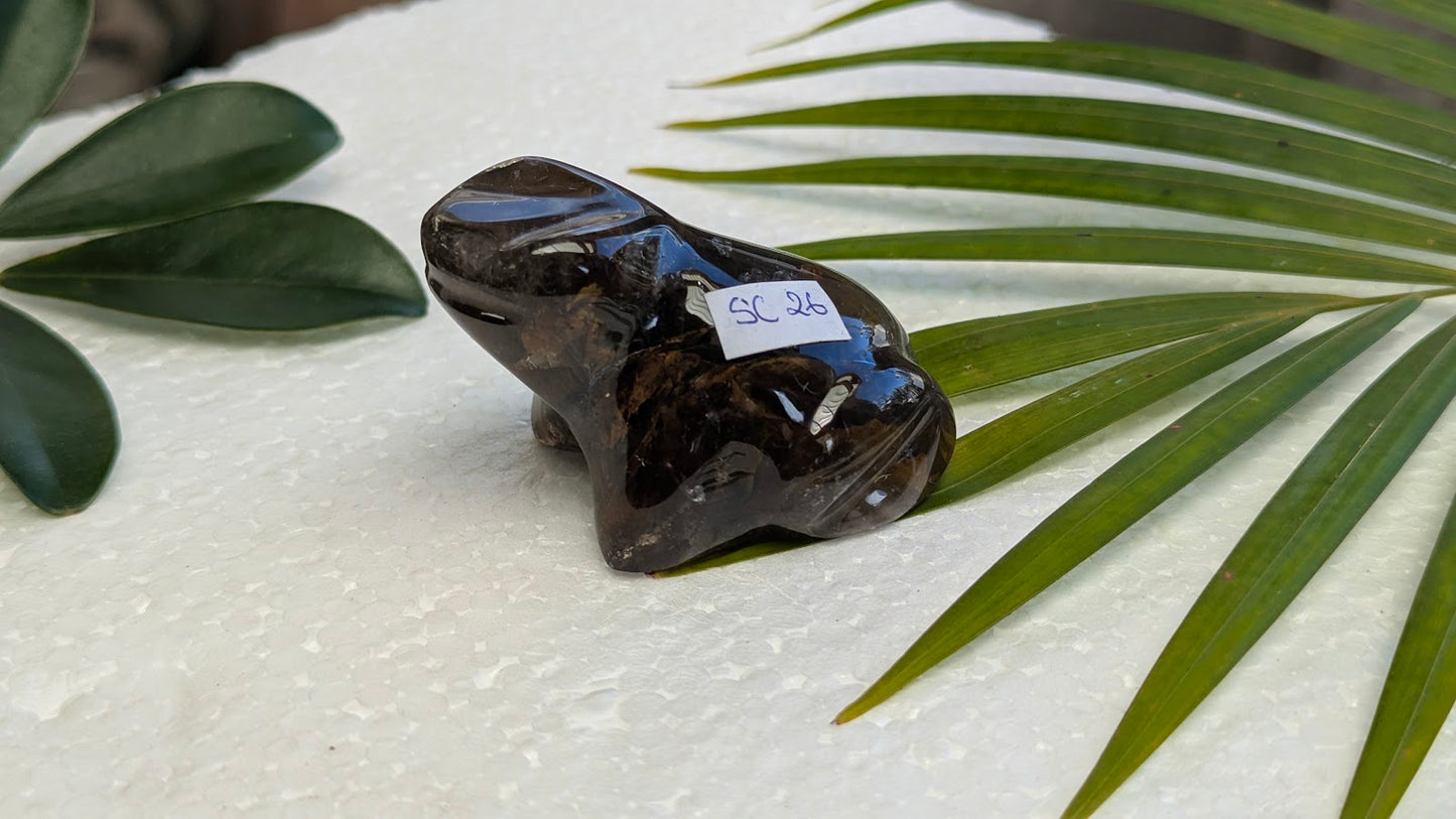 SC 26 Quartz fumé grenouille