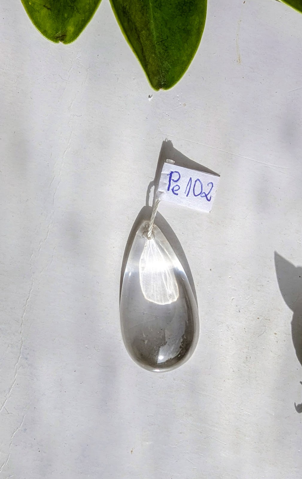 Pe 102 Cristal de roche Pendentif