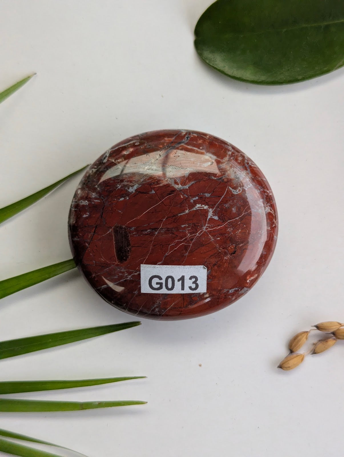 G013 Jaspe Rouge Galets