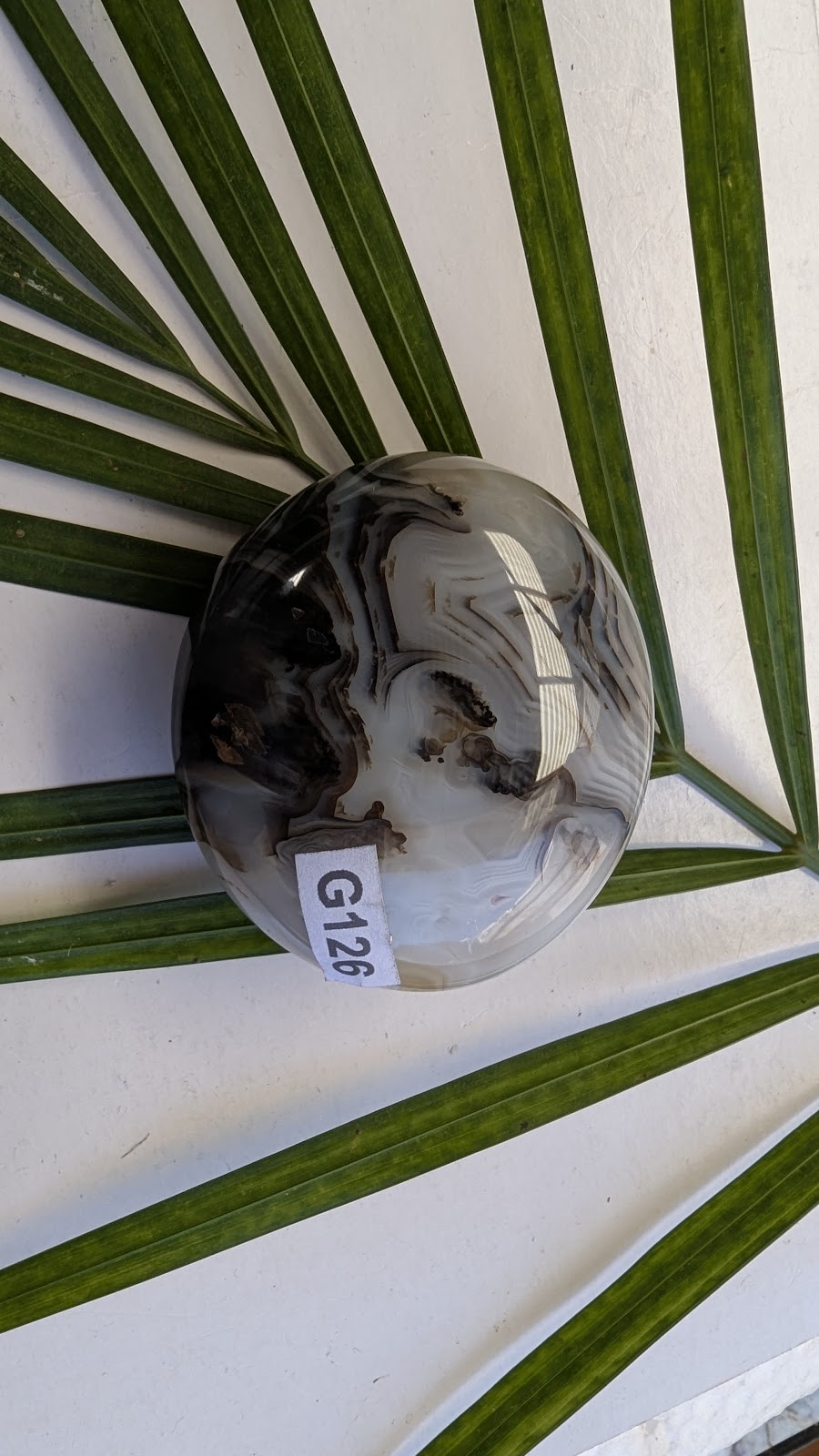 G126 Agate Galet