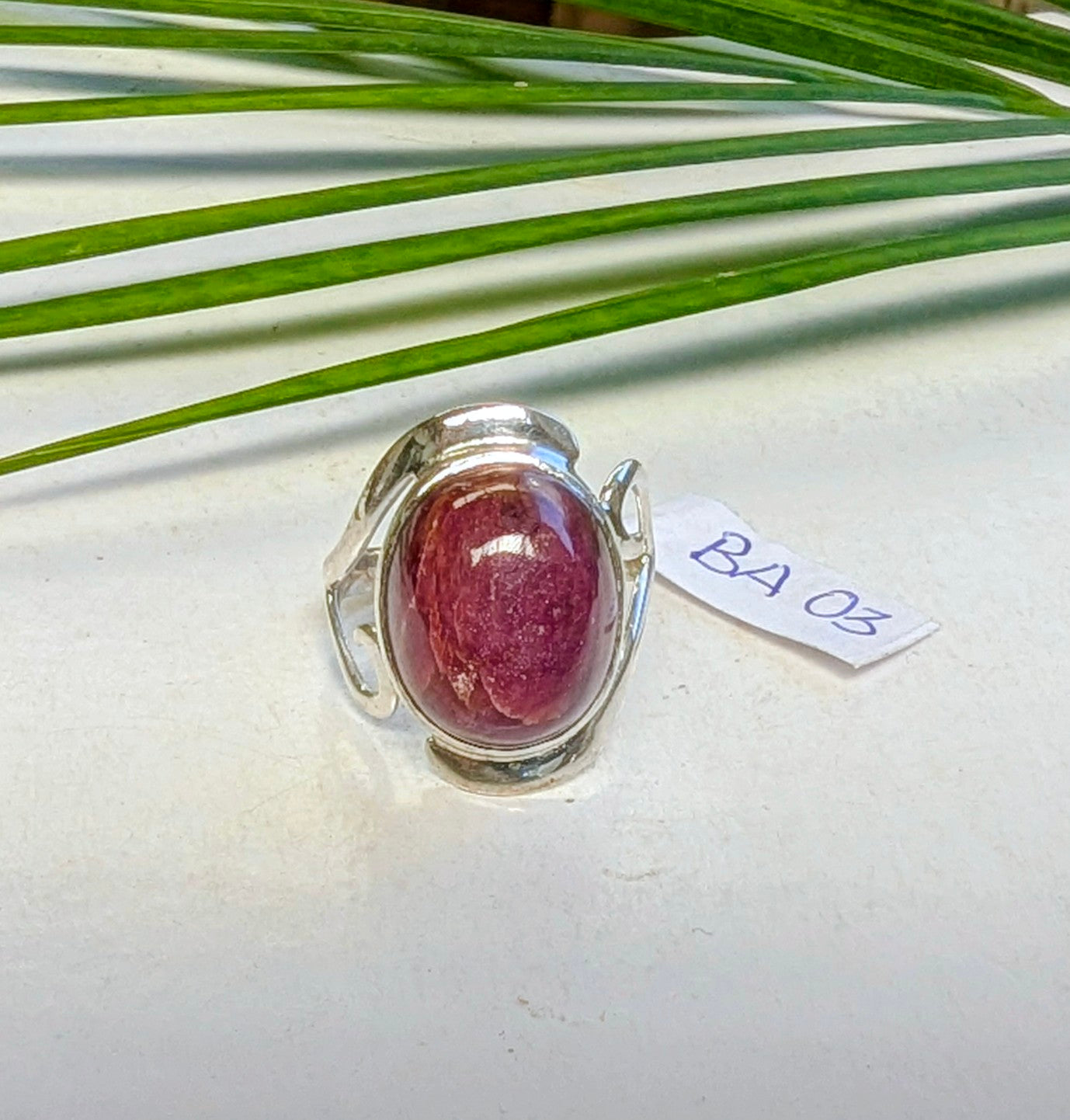 BA 03 Bague corindon bague