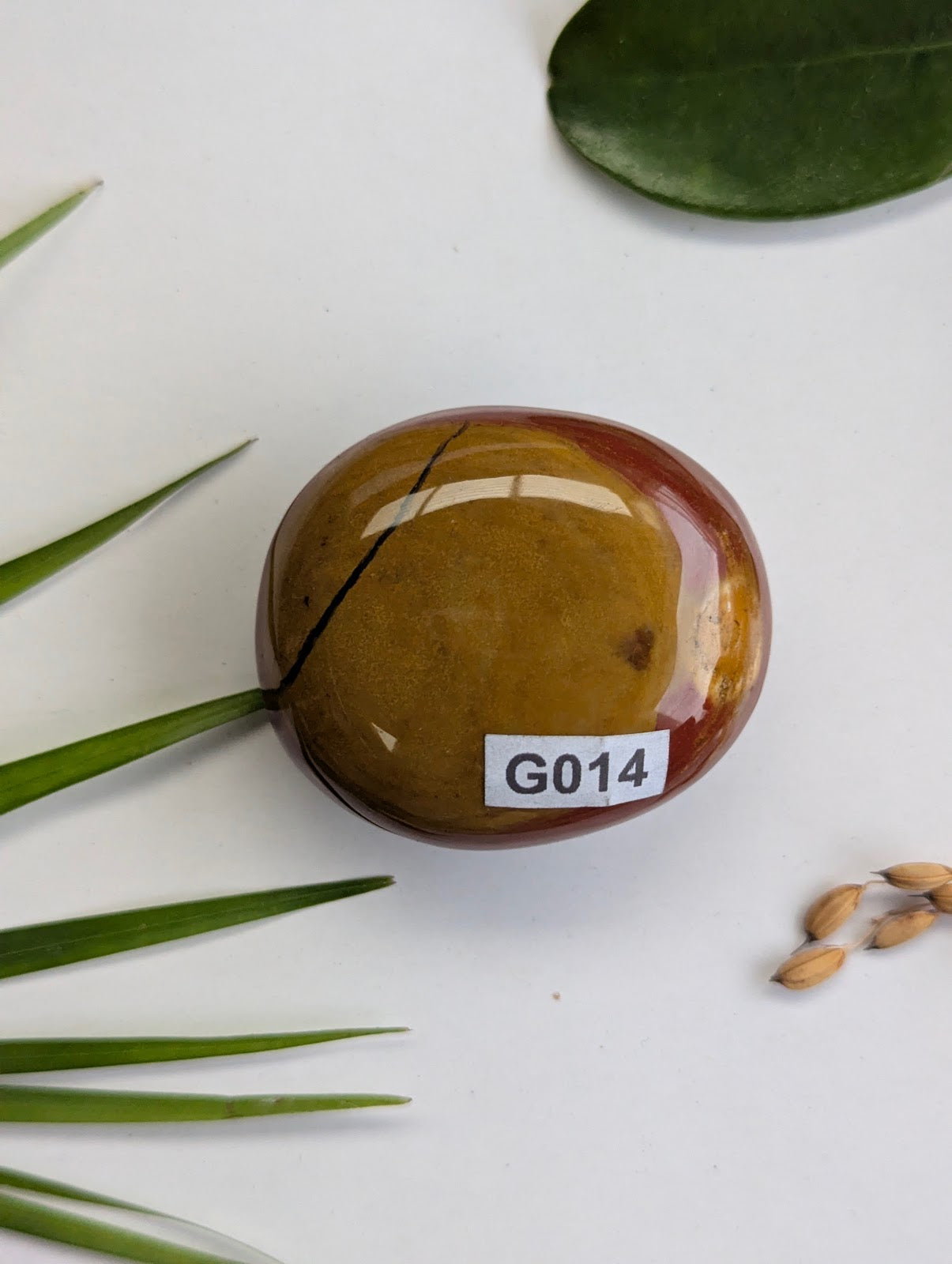 G014 Jaspe Jaune Galets