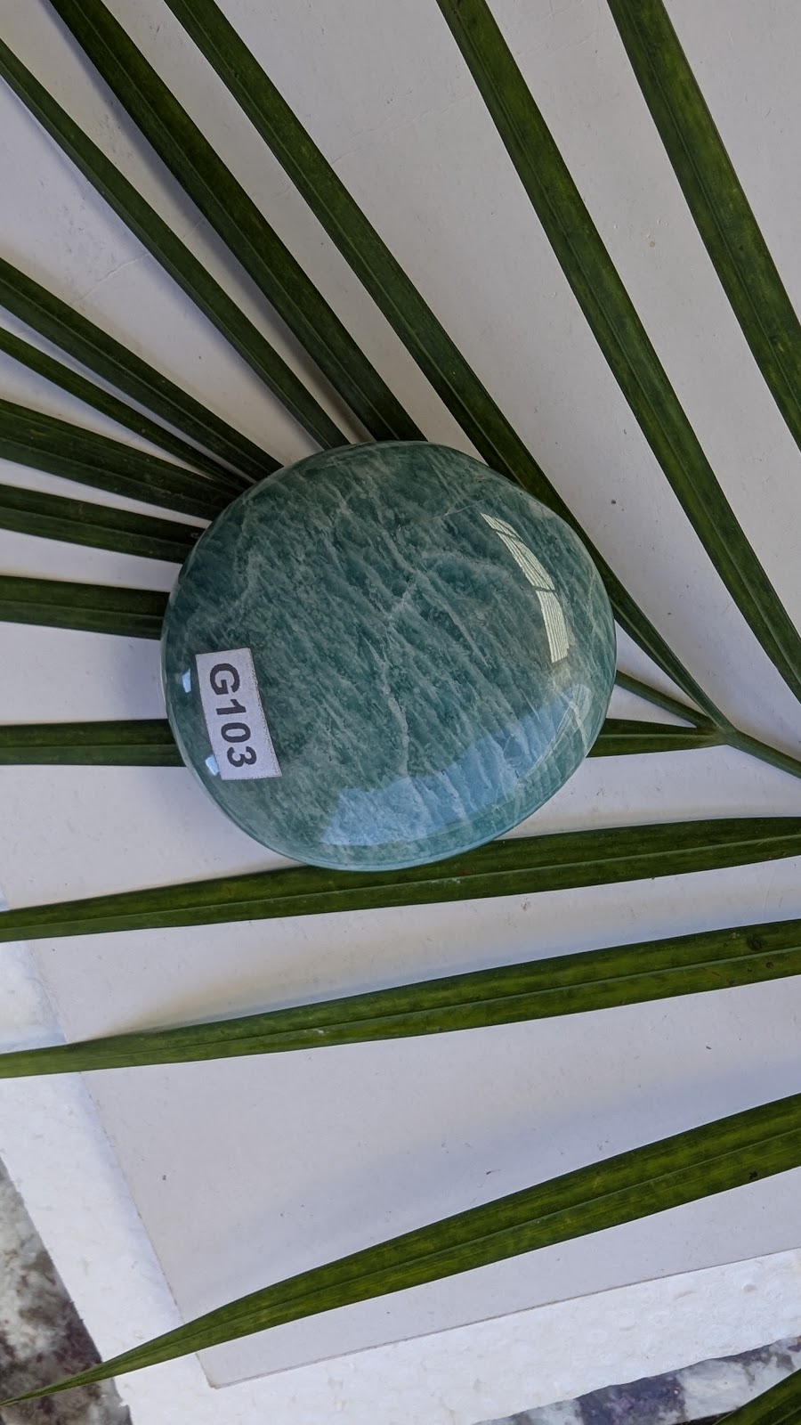 G103 Amazonite Galet