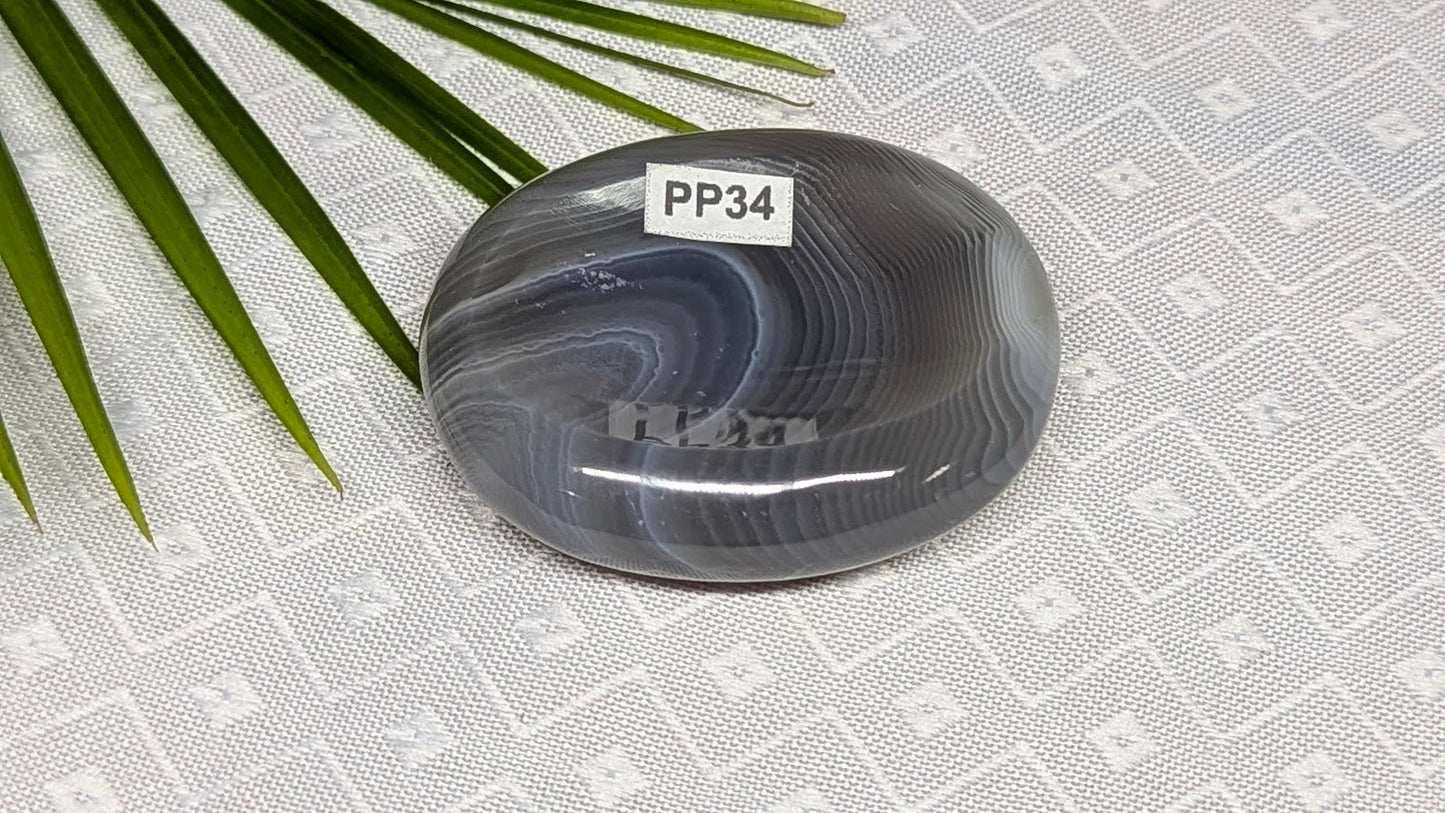 PP34 Agate pierre de pouce