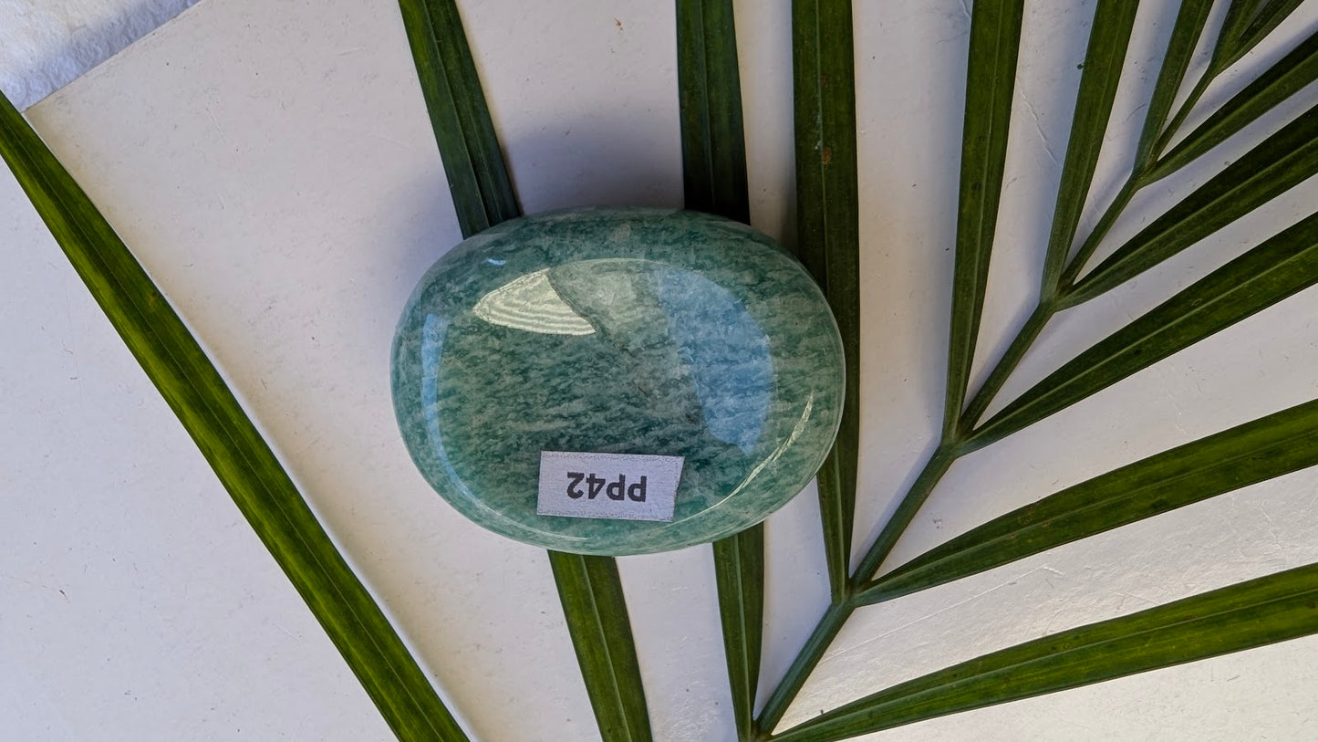 PP42 Amazonite Pierre de pouce