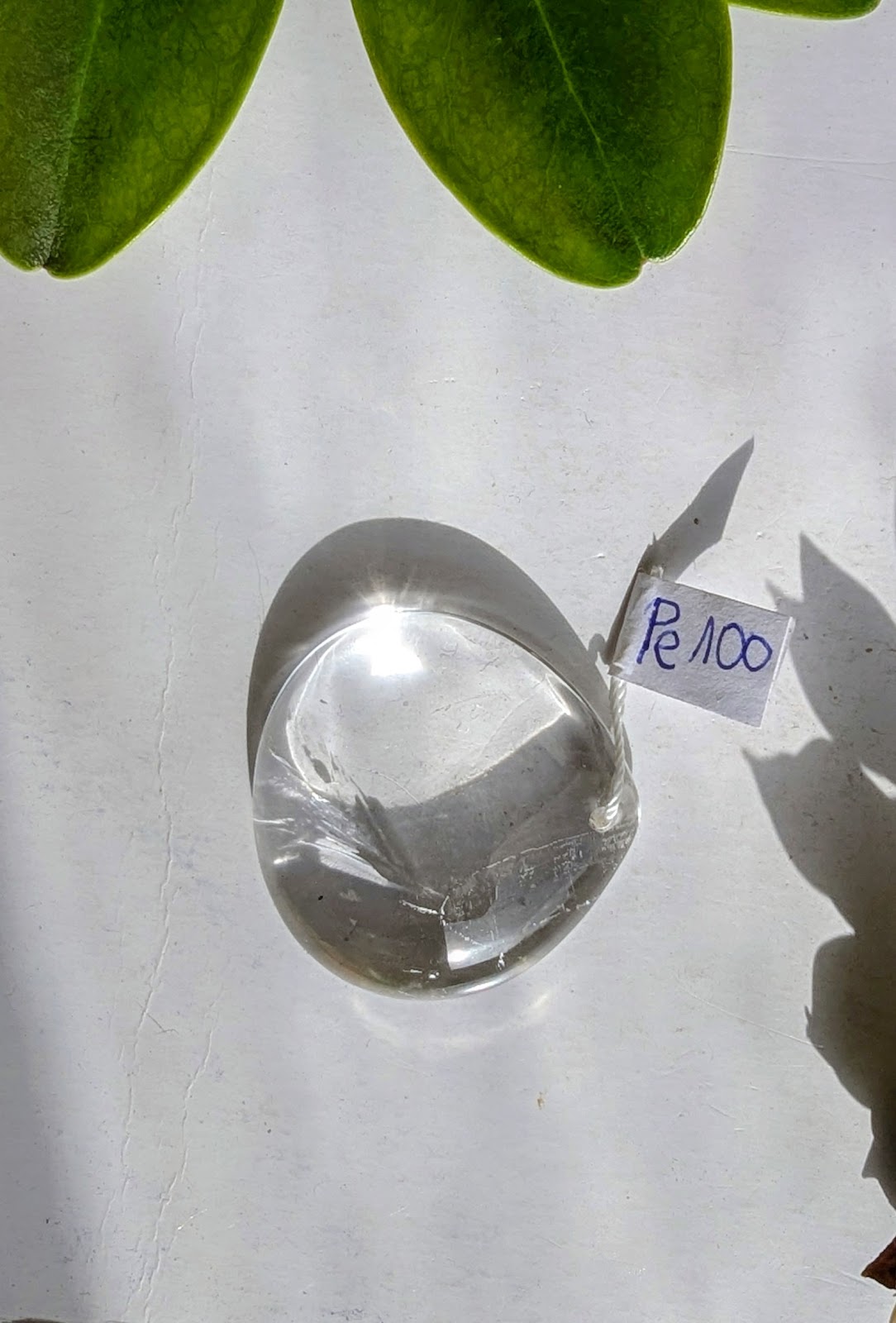 Pe 100 Cristal de roche Pendentif
