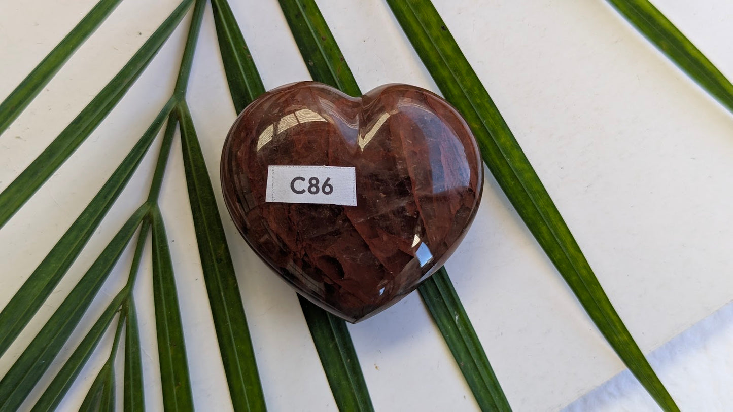 C86 Hematoide rouge Coeur