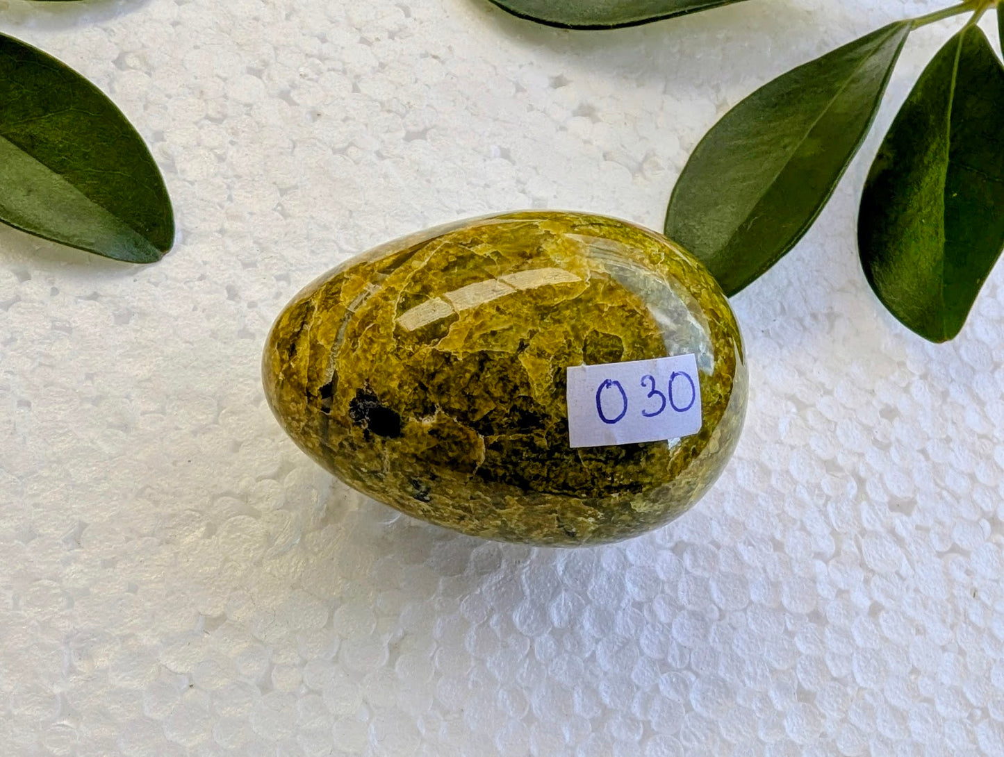 O30 Opale verte Oeuf