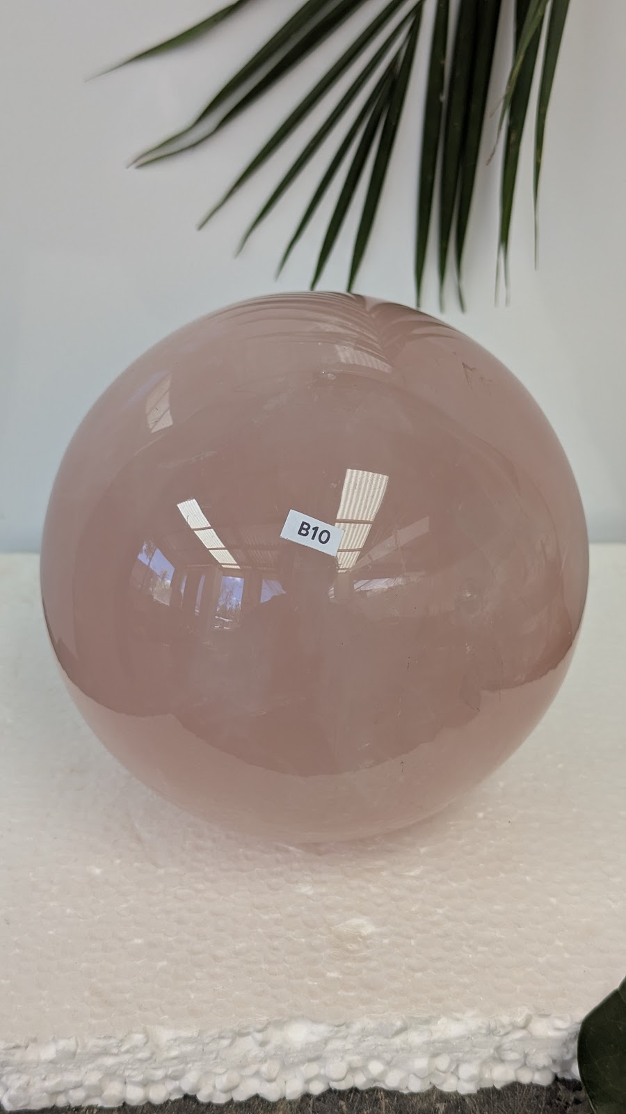 B10 Quartz-Rose Sphère