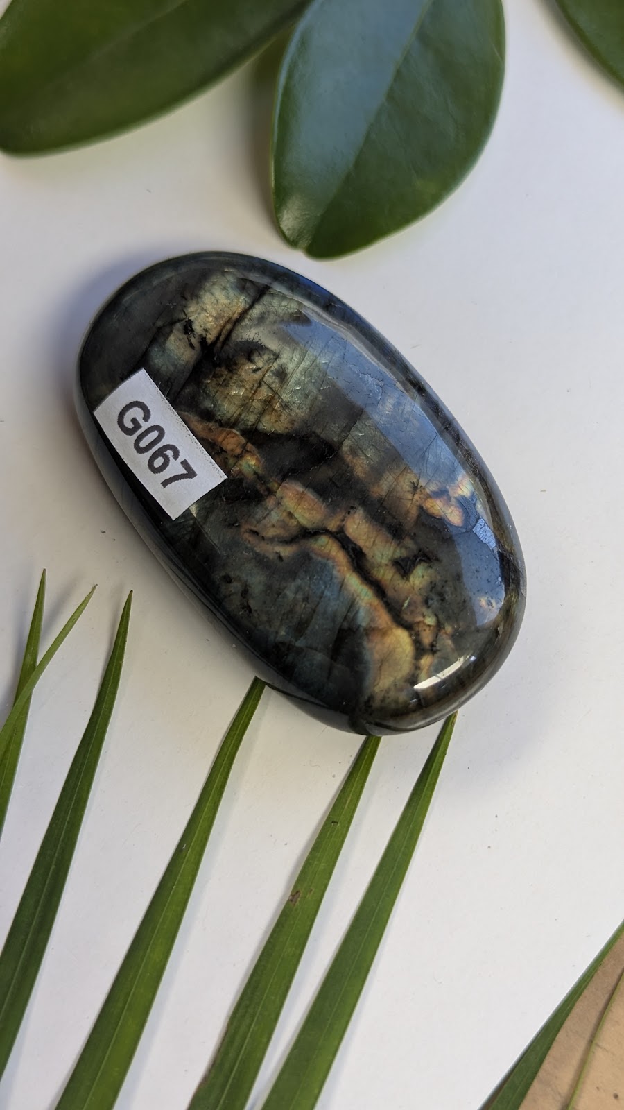 G067 Labradorite galet