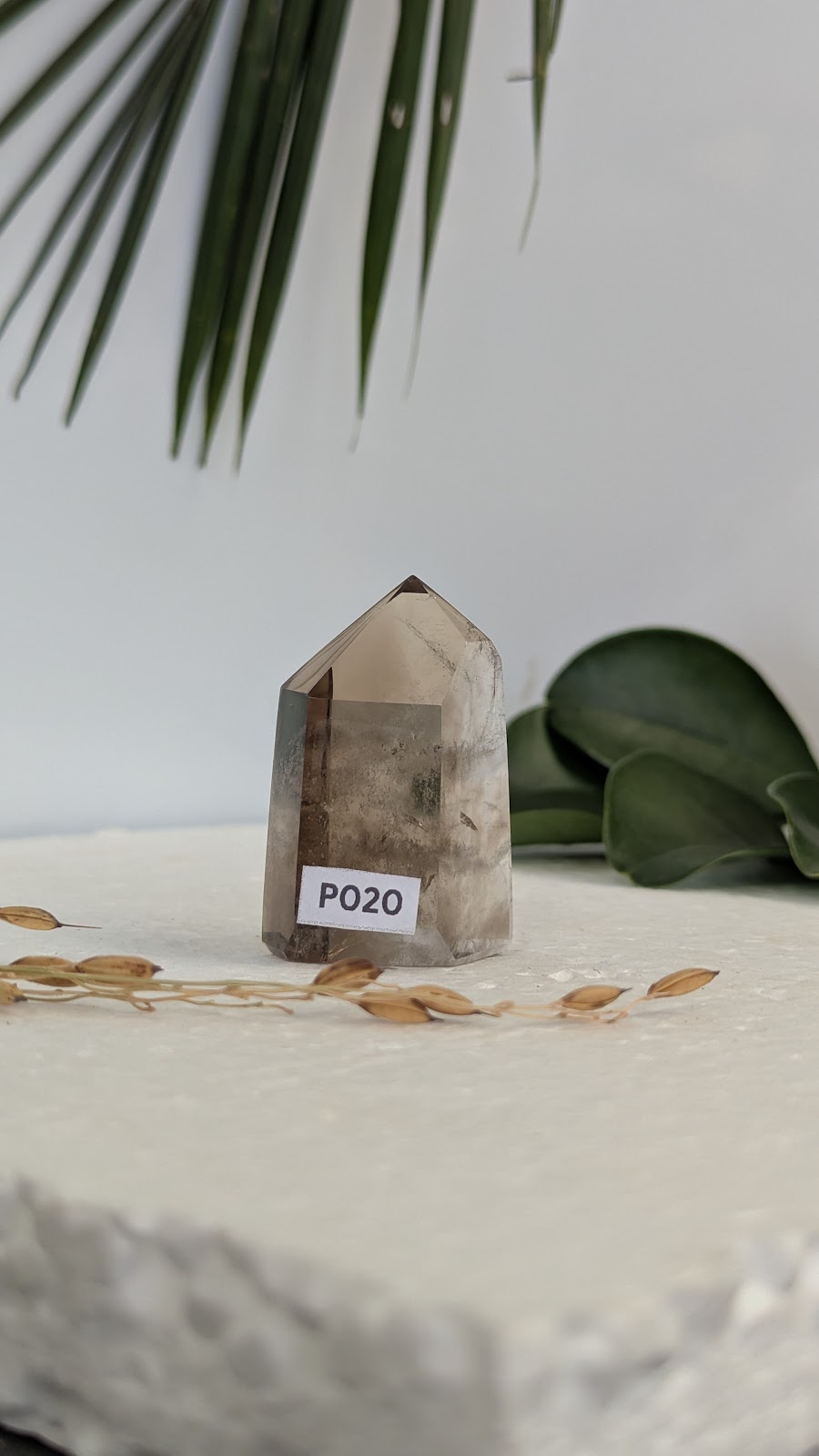 PO20 Quartz fumé Prisme