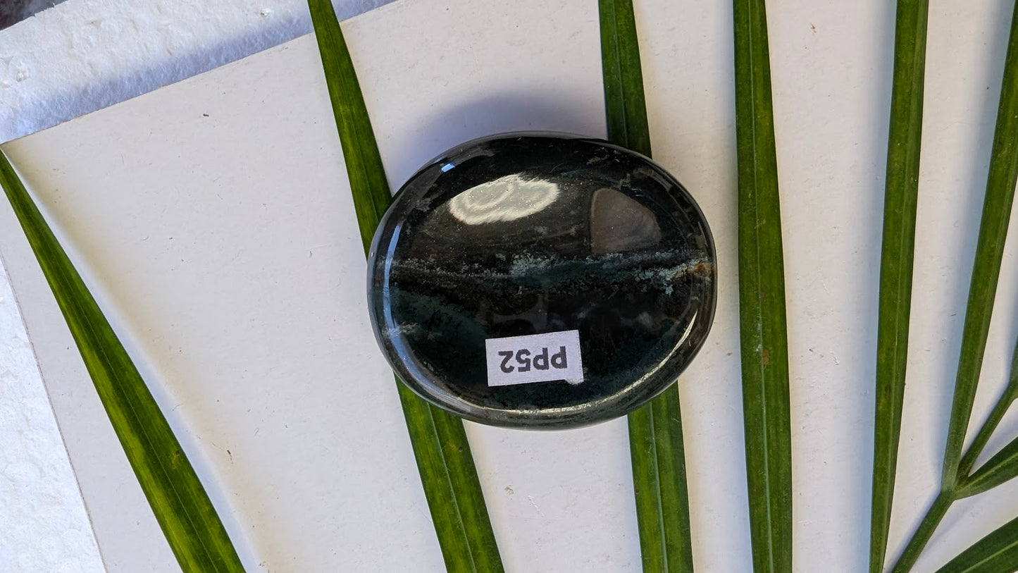 PP52 Jaspe ocean Pierre de pouce