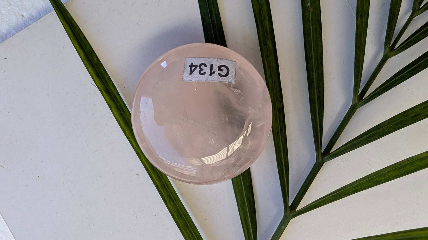 G134 Quartz rose Galet