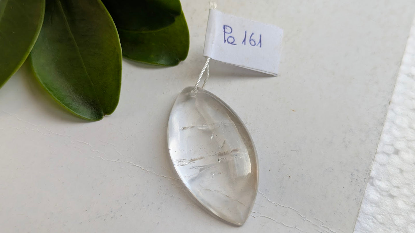 Pe 161 Cristal de roche Pendentif