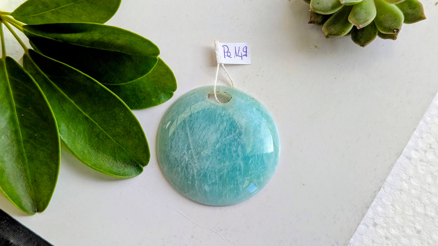 Pe 149 Amazonite Pendentif