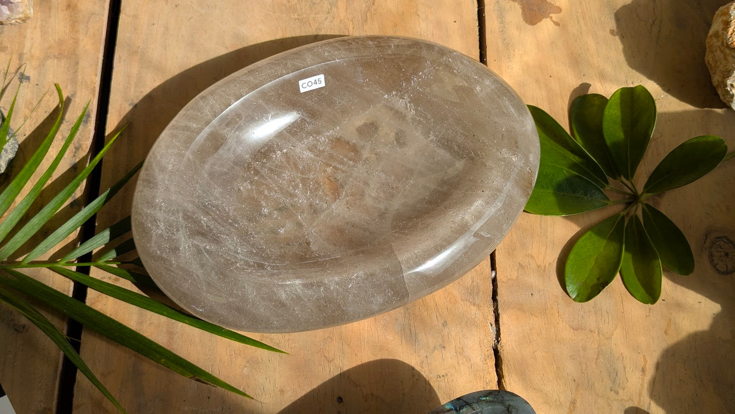 CO45 Quartz fumé Coupelle