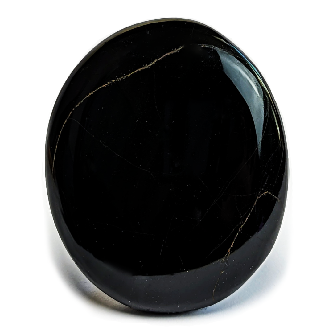 Obsidienne, mon Galet Litho fait-main