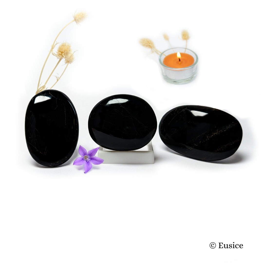 Obsidienne, mon Galet Litho Format Poche