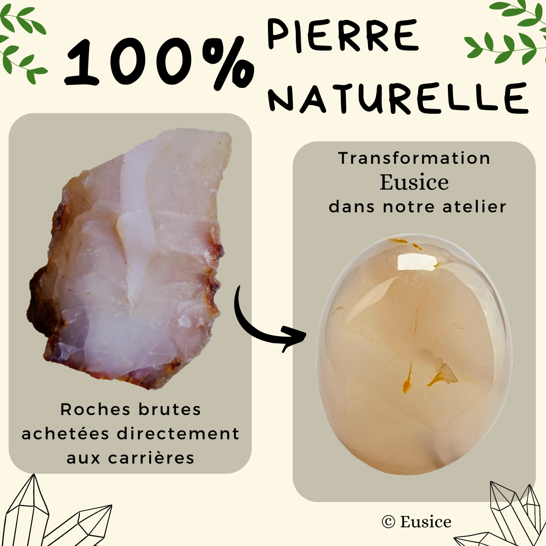 Agate Classique, mon Galet Litho Format Poche