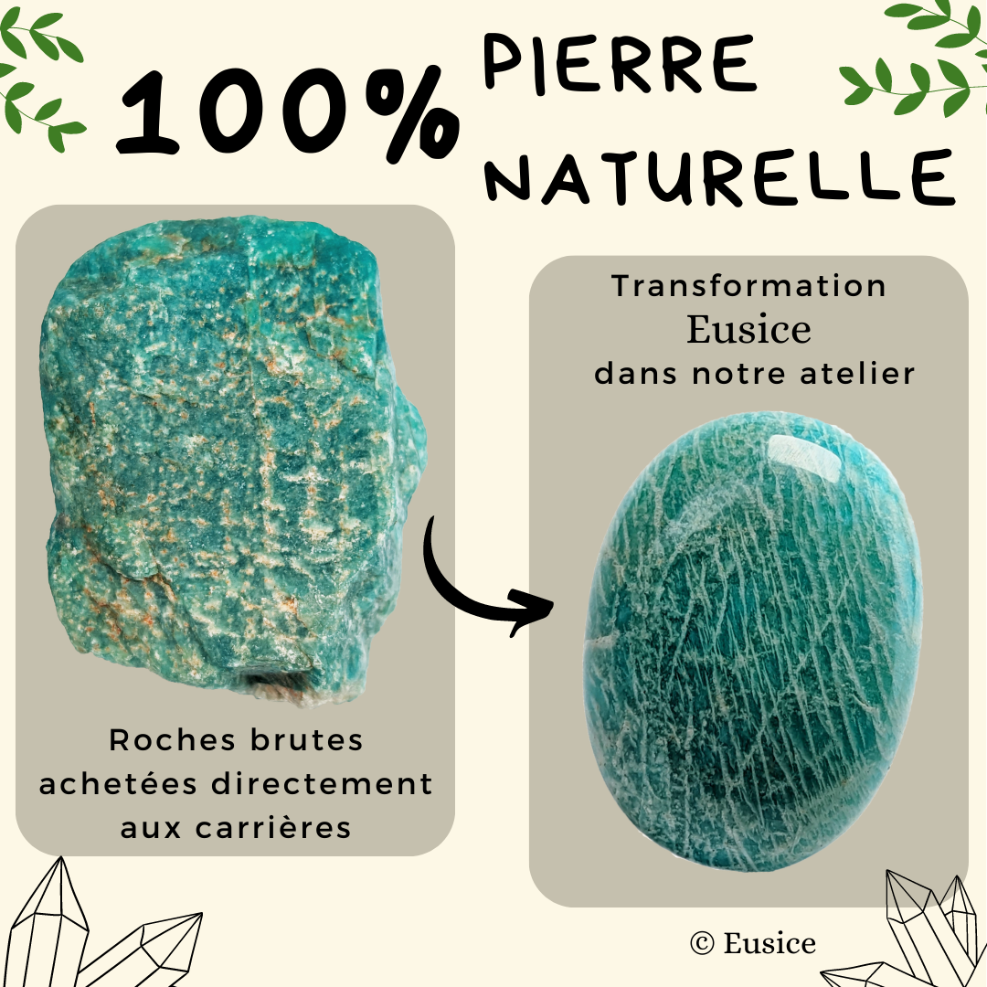 Amazonite, mon Galet Litho Format Poche