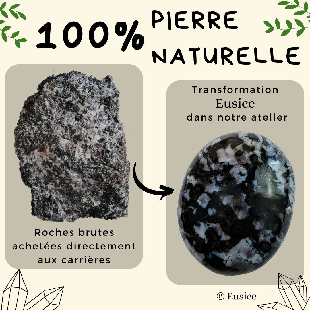 Gabbro, my handmade Litho Pebble
