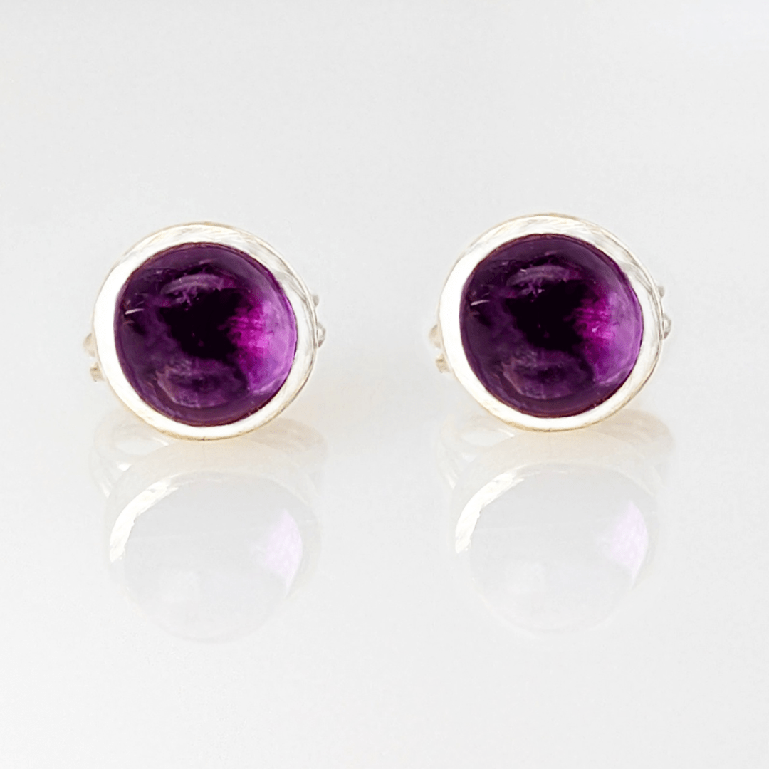 Boucles d'oreille Améthyste & Argent 925