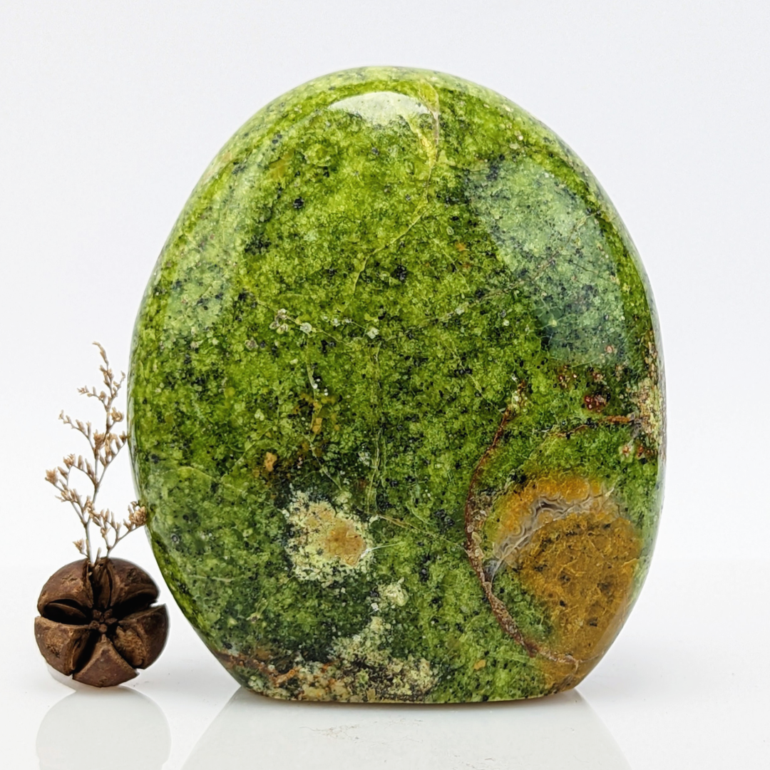 Free Form Green Opal