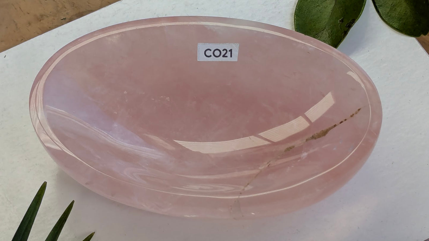 CO21 Quartz-Rose Coupelle