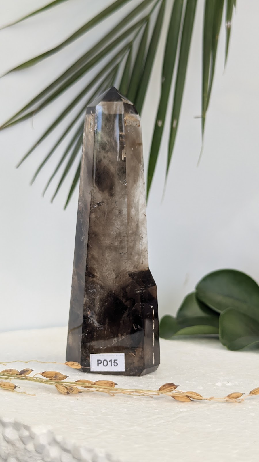 PO15 Quartz fumé Prisme