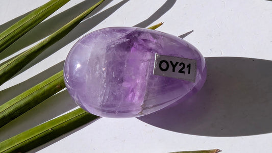 OY21 Améthyste Oeuf de Yoni