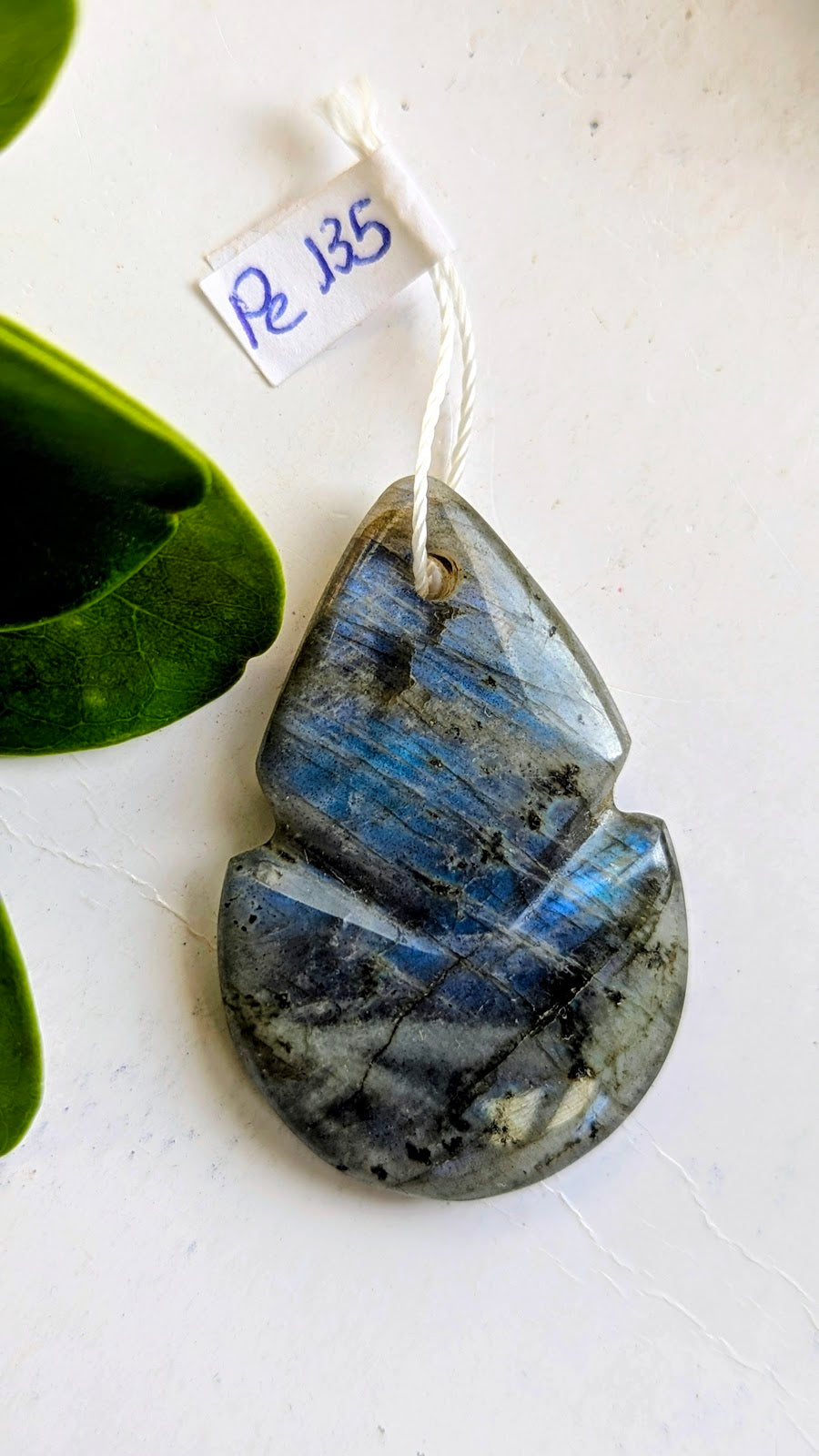 Pe 135 Labradorite Pendentif