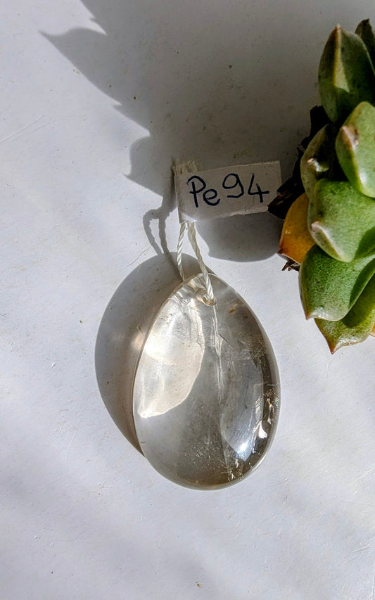 Pe94 Citrine Pendentif