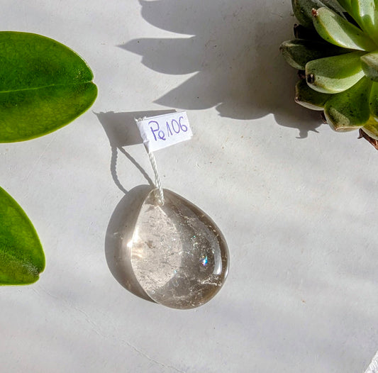 Pe106 Citrine Pendentif