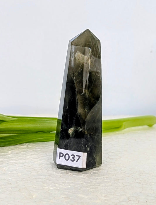 PO37 Quartz-Lodolite Prisme