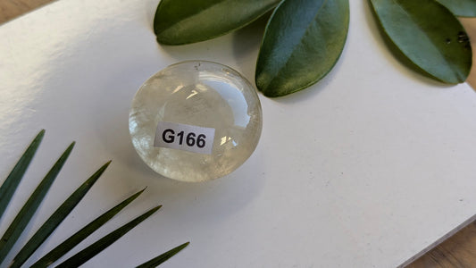 G166 Citrine Galet
