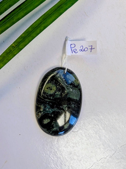 Pe 207 Jaspe kambamba pendentif