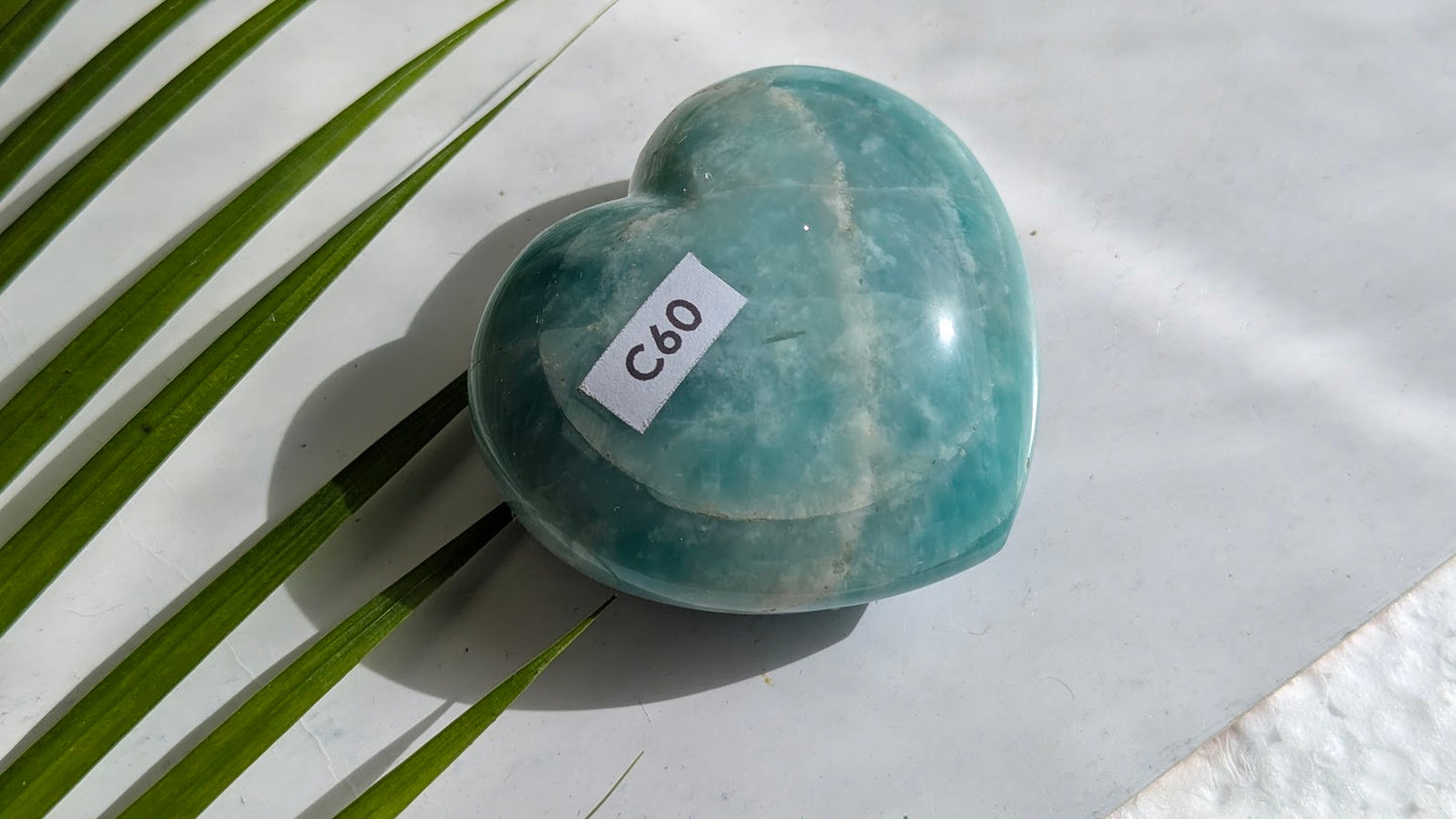 C60 Amazonite coeur