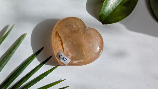 C47 Quartz Hématoïde Coeur